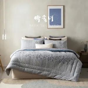 [마지막수량] 박술녀 순면 피그먼트 차렵 침구풀세트 작품명 초연 킹K