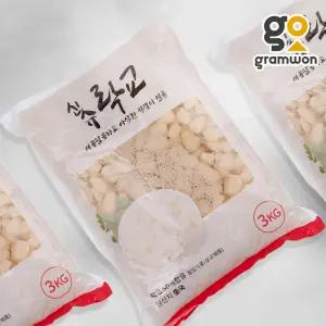 신슈 3S 파우치락교 3kgX 4봉 코우 프리미엄 일식 봉지락교