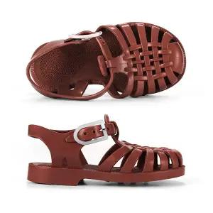 SUN 201 TERRACOTTA 테라코타 브라운 아동 키즈 젤리슈즈 샌들