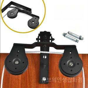 어르신 줄당기기 운동 훈련 세트 문고리 도르레 고정