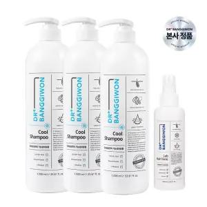 [사은품증정]  쿨 탈모샴푸 1000mlx3+토닉150ml