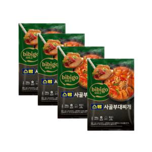 비비고 스팸 사골 부대찌개 700g x4개