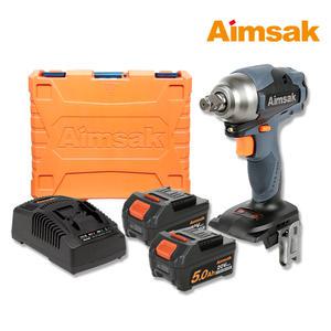아임삭 BL18Q715_MAX 20V 충전임팩렌치 5.0Ahx2개