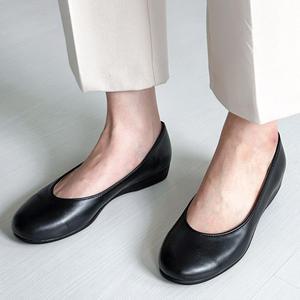 여성 기본 플랫슈즈 여자 심플 단화 2cm 알바로우