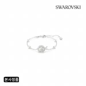 [/본사정품] Snake 크리스털 펄 로듐 팔찌M 5698889