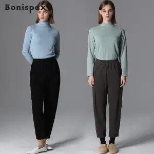 [보니스팍스][보니스팍스(Bonispax)] 앞 가로절개 배기 저지 팬츠 (택가격 119000원)