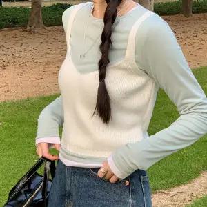 [코코블랑] 푸디 니트 뷔스티에