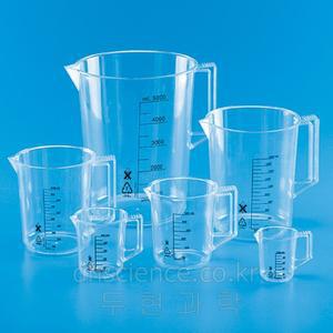 두현과학 PMP 투명 핸들 비이커 (PMP With Handle Beaker) Tarsons / 100ml 250ml 600ml 선택구매