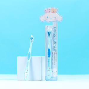 산리오 시나모롤 더블논슬립 컬러칫솔 어린이 키즈 초등학생 주니어 유아 항균칫솔모 어금니 단체선물
