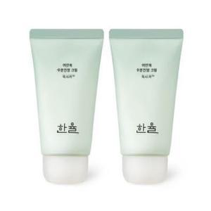 한율 트러블 진정 쑥시카 수분 크림 55ml+55ml (AD)