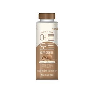 서울에프엔비 어른오트 호두아몬드 250ml 10개/냉장무배