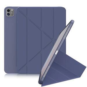 ipad 호환 Pro M1 11 12 9 2022 케이스 스마트 스탠드 백 Fundas For 12.9 인치 A2378 A2229