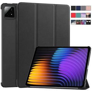 Xiaomi Pad 7 케이스 용 11.2 인치 삼중 접이식 플립 스탠드 Funda Pro Mi 2024 자동 슬립 커버 포함