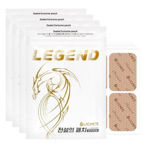 라오메뜨 전설의 패치 프리미엄 준대형 40매X4개