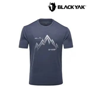 [롯데백화점]블랙야크 공용 기능성 라운드 반팔티셔츠 B프레쉬크루라운드티-1BYTSM4909