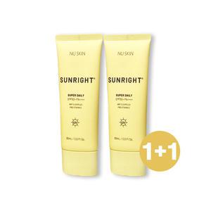 뉴스킨 선라이트 수퍼 데일리 선크림 점보 90ml (SPF50+) x 2개