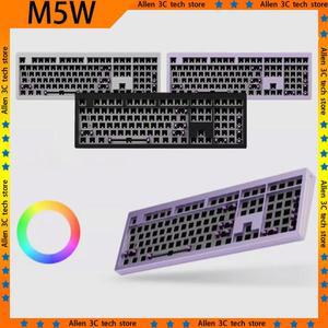 AKKO Monsgeek M5W 기계식 키보드 키트 무선 Bluetooth Type-C 3 모드 알루미늄 합금 RGB  스왑 맞춤형 PC