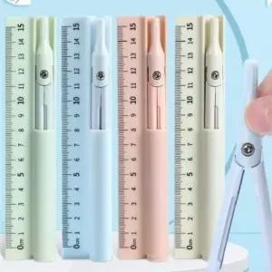 3in1컴퍼스 원그리기 고급 자 트렌드 다용도 연필 콤 (WFGHKNK)