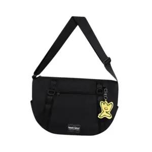 와키윌리 WACKY WILLY 코듀라 웨빙 크로스백 블랙 WA2501CB04BK 449534