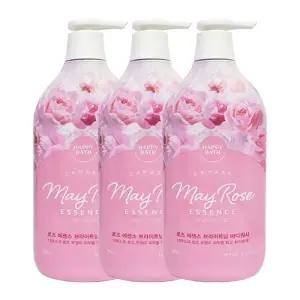 해피바스 로즈 에센스 브라이트닝 바디워시 900g x3