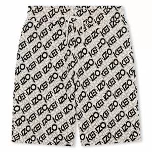 [ESSENTIALS] 로고 올오버 코튼 버뮤다 반바지 Z255AFP713 겐조 키즈 180038