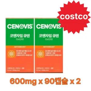 세노비스 코엔자임 큐텐 600mg x 90캡  x 2