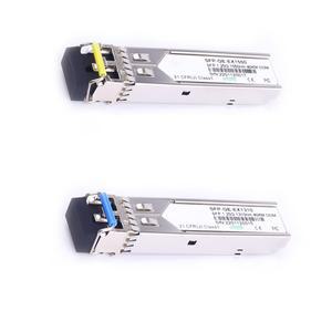 단일 모드 SFP 트랜시버, 1.25Gbps, 40km LC 포트, 1 쌍