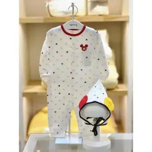 아가방 세이브존02 레드 미키 컬러우주복(모자) 79s117504
