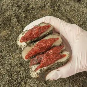 하람떡방 흑임자 찹쌀떡 아침 대용 영양식 간편 회사 간식1.8kg