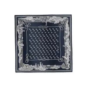 HERMES 에르메스 Les Canyons Etoiles 반다나 55 여성 스카프 H042856S 22