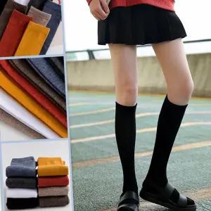 베이직 사계절 8컬러 니삭스/키즈/반스타킹/여아/아동/무릎/양말/골프/초등/여성/오버/주니어/반타이즈/롱