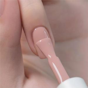 GAOY 핑크 젤 네일 폴리쉬, 16ml 셀프 레벨링 젤 폴리쉬, 집에서 네일 아트 DIY 매니큐어를 위한 자외선 경화제, 3113 더스티 핑크