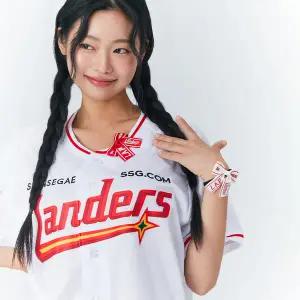 [KBO]SSG랜더스(홈)_미니 리본핀 AR7GA363