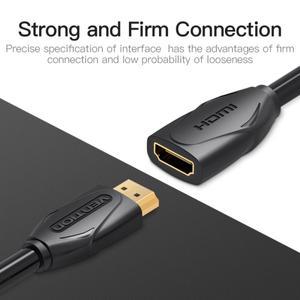 Vention HDMI 연장 케이블 남성여성 1.5M/2M/3M/5M 4K 3D 1.4v 확장 TV LCD 노트북 [PS3 호환 호환용품] 프