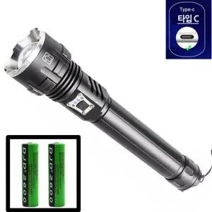 XHP90.2 LED 줌 서치 라이트 랜턴 손전등 후레쉬