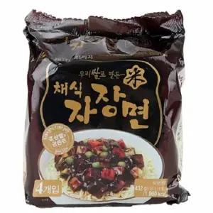 비건음식 우리쌀채식자장면 4봉 새롬