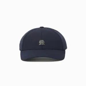 타미힐피거 모노그램 모 혼방 모자 BB T22E7AHT050WT1 DW6