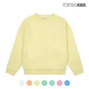 탑텐 키즈 [탑텐키즈] 공용 테리 솔리드 맨투맨_MKB1TR3001