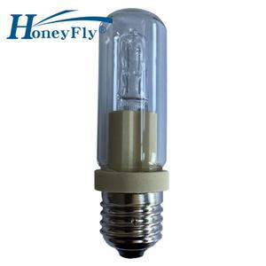 HoneyFly JDD 할로겐 램프 100W/150W/250W E27 클리어 웜 화이트 석영 튜브 조명 (64401 64402 스튜디오 사진 촬영용 전구)