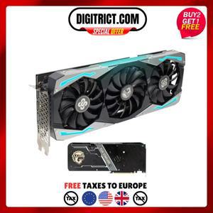 중고 4.0 게이밍 비디오 그래픽 카드, 데스크탑 컴퓨터 RTX 3060, 12GB GDDR6 NVIDIA GPU, 192bit DP * PCI
