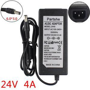 Zebra 프린터 어댑터용 AC ZP550 GX420d GX430T GT810 24V 4A