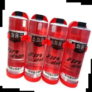 초기진압용 소화용구 투척용소화기 4개세트 + 거치대