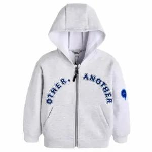 컬리수 HC04 레터링후드집업 아동 키즈 초등 남아 여아 아이 간절기 점퍼 가디건 티셔