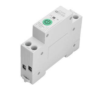 Tuya WiFi 스마트 폰 APP 원격 제어 회로 차단기 63A 40A AC 90-300V 음성 고정 스위치 Over/Under Voltag