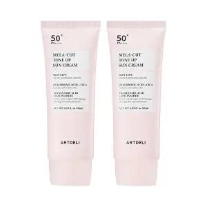 아트델리 멜라컷 톤업 선크림 50ml x2개