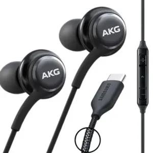 akg C타입 블랙 유선 이어폰 akg이어폰 유선이어폰 삼성이어폰 C타입이어폰