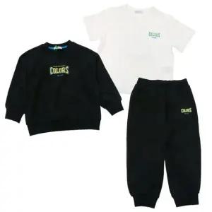 [갤러리아] (베네통키즈) COLORS 3PCS 트레이닝세트 QASE03561 BK