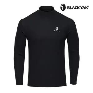[블랙야크] 남성 마칼루 터틀넥티 1BYTSW4013_BK