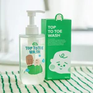[아가드]베이비스탠다드 탑투토워시 500ml 아기 약산성 올인원 바디워시 바스앤샴푸