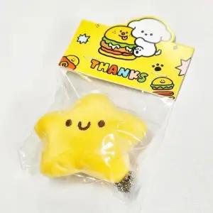 노란별 인형 키링 열쇠고리 키홀더 가방키링 (WFK2FU4)